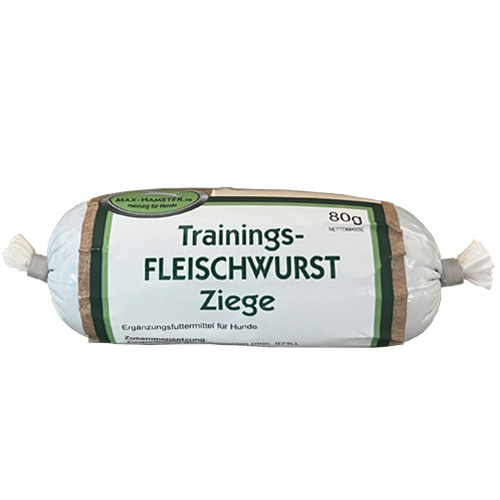 Trainings- Fleischwurst Ziege 80g