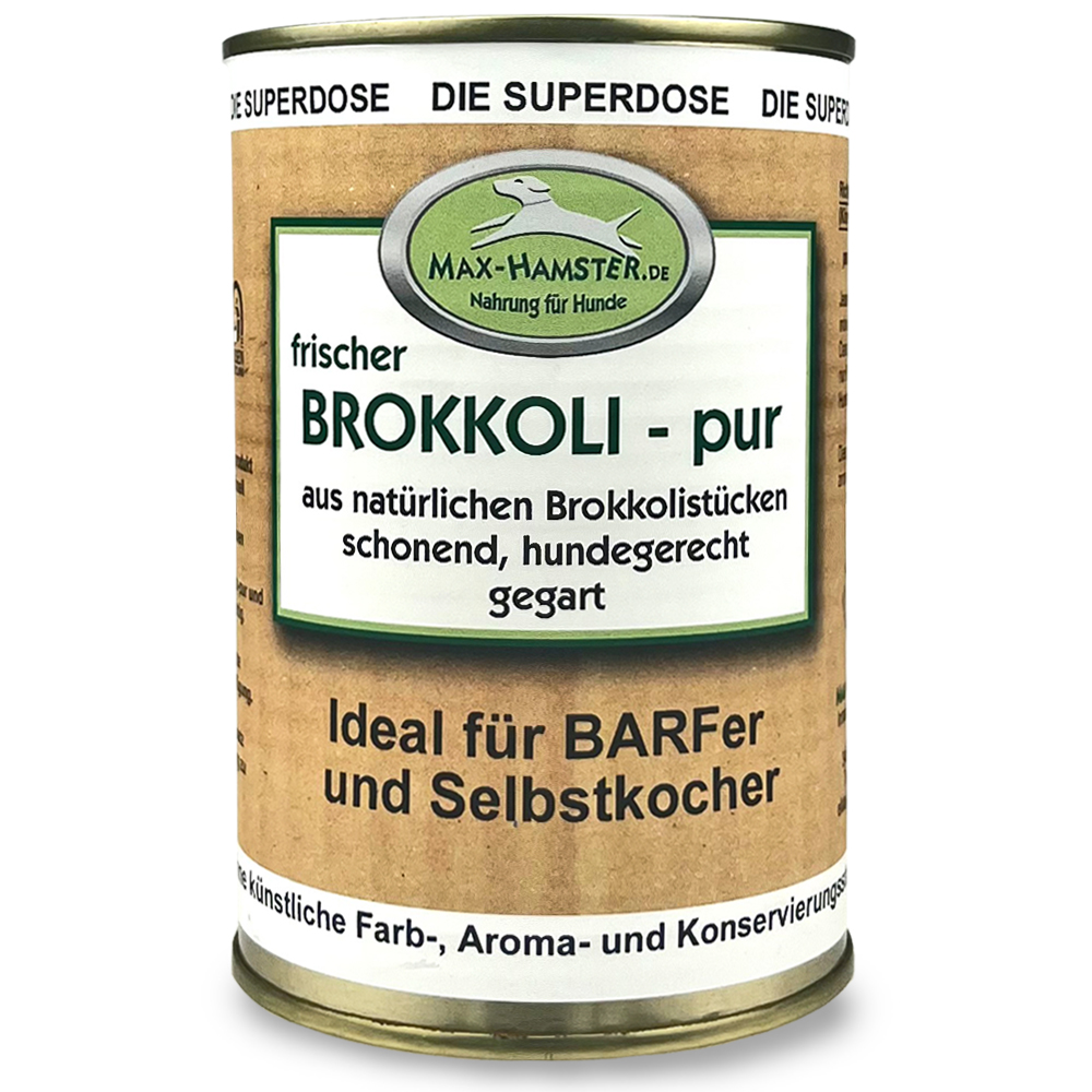 frischer Brokkoli - pur Premium Dosengemüse