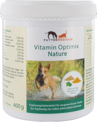 Vitamin- + Mineralienmischung  Nature  400g