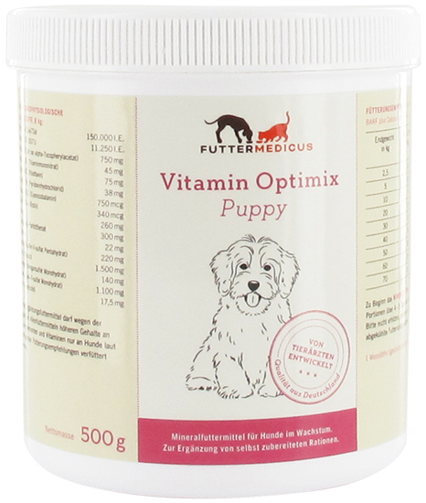 Vitamin- + Mineralienmischung  Puppy  500