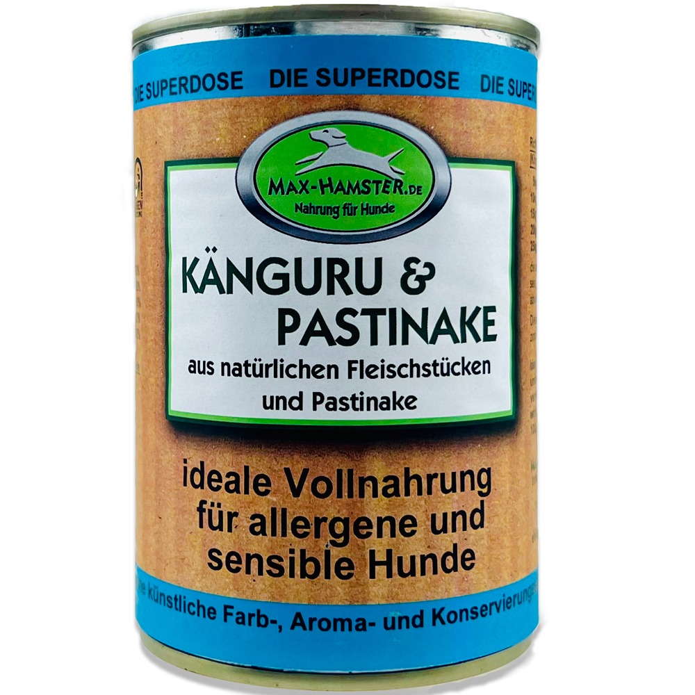 Känguru und Pastinake Premium Dosenmenü